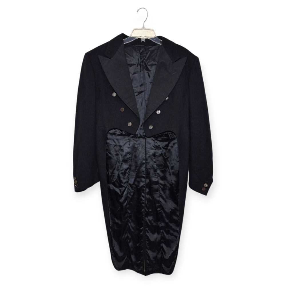 GODCHAUX'S New Orleans Vintage Mens Tuxedo Jacket Black